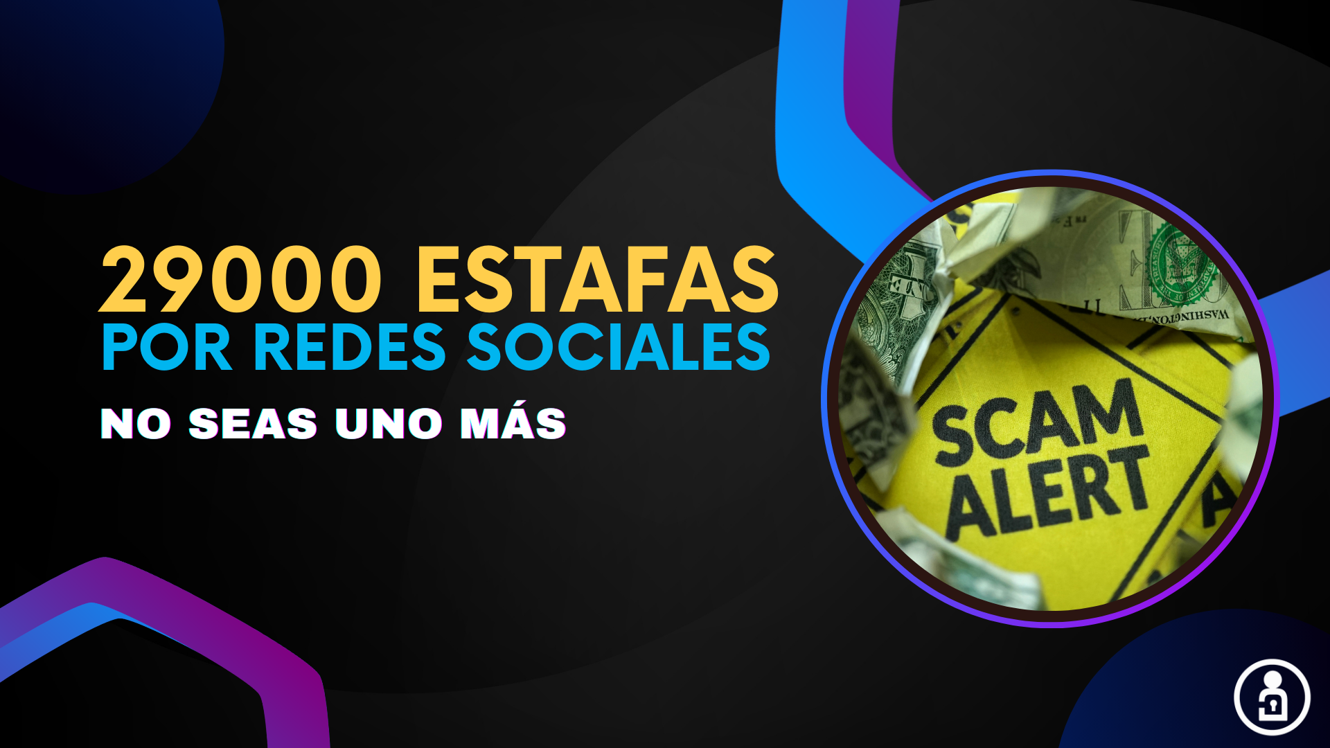 Estafas en redes sociales